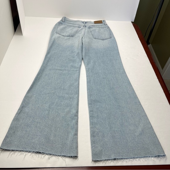 NWT Madewell Baggy Flare size 27 Light Wash Blue Denim Jean High Rise - Picture 14 of 14